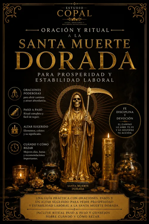 Portada de la guía Veladora Dorada